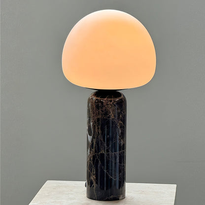 Kizu Tischlampe – Elegante Marmor- und Glasleuchte 7