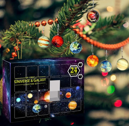 Kosmischer Anhänger Adventskalender – Kreative Dekoration für Die Vorweihnachtszeit 2