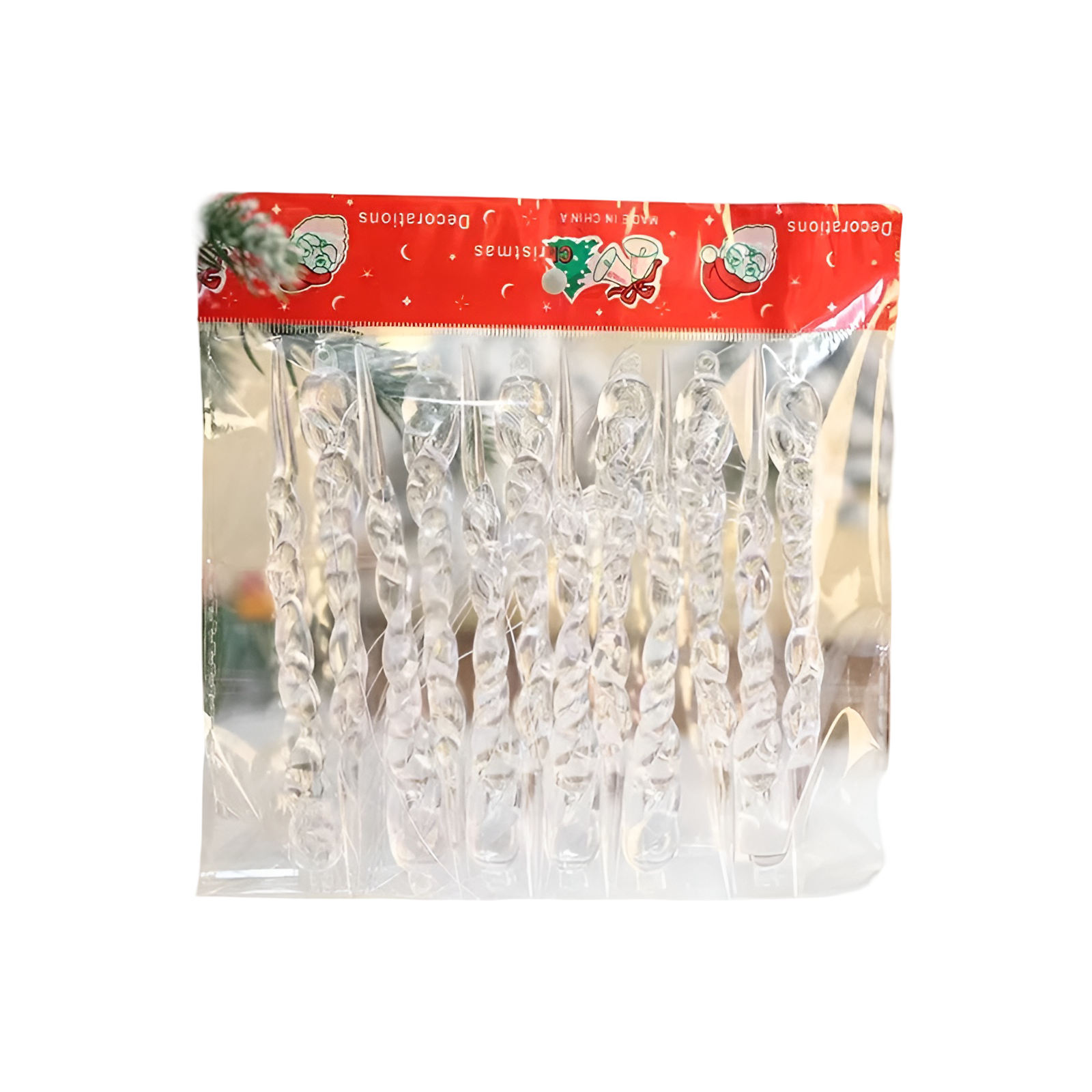 **Kristall-Eiszapfen Anhänger** – Funkelnde Winterdekoration für Dein Zuhause 4