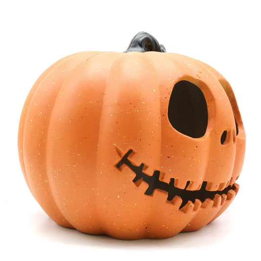 Kürbislaterne Plastik 24*20 cm – Stimmungsvolle Halloween Beleuchtung für Gemütliche Abende 7