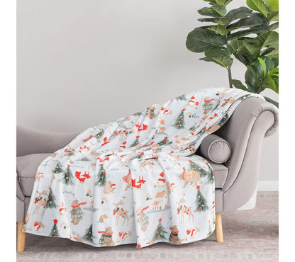 Kuscheldecke Weihnachten Rot – Gemütliche Wärme Für Frostige Abende 6