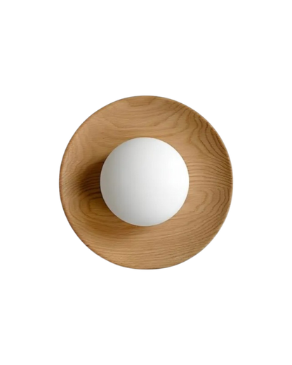 **LA SPHÈRE BOIS – Organische Eleganz mit Sanftem Licht** 1