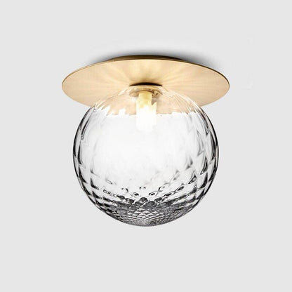 LED-Deckenleuchte Gold mit Glasball – Stilvolles Licht für Ihr Zuhause 3