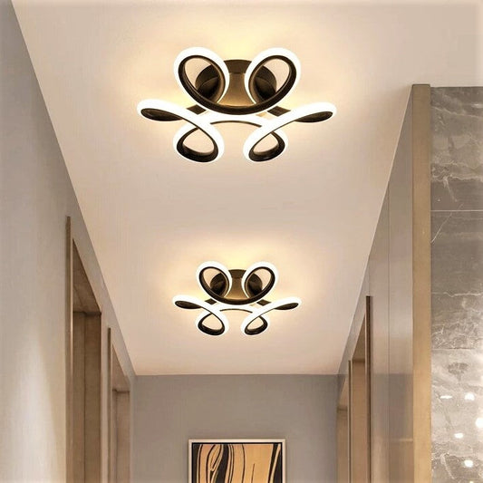 **LED-Kronleuchter Mariola Schwarz – Vielseitige Lichtfunktionen für Jeden Raum** 1