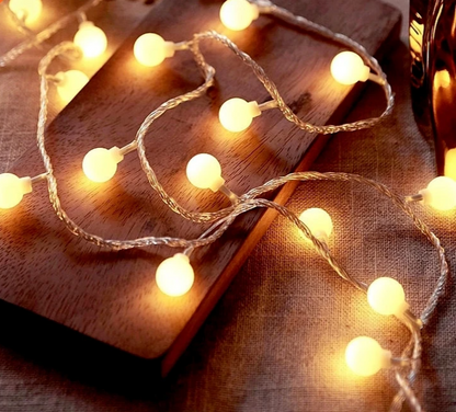 LED-Kugel-Weihnachtslichter – Festliche Atmosphäre Für Drinnen Und Draußen 2