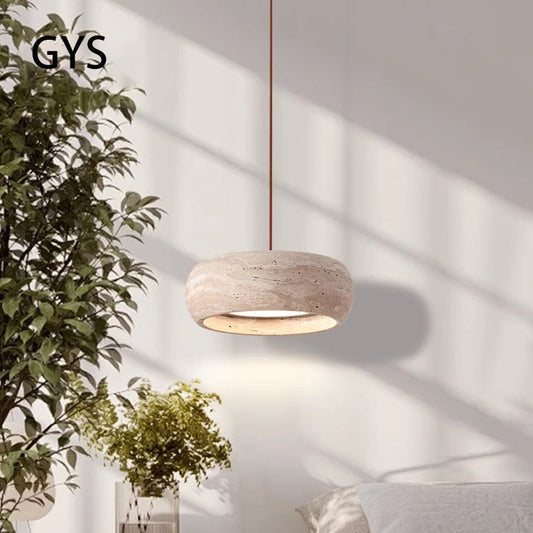 LED-Pendelleuchte Stein – Elegante Hängelampe für Stilvolle Akzente 0