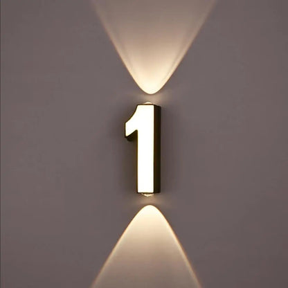 **LED-Wandleuchte - Modernes Wasserdichtes Design für Außenbereiche** 0