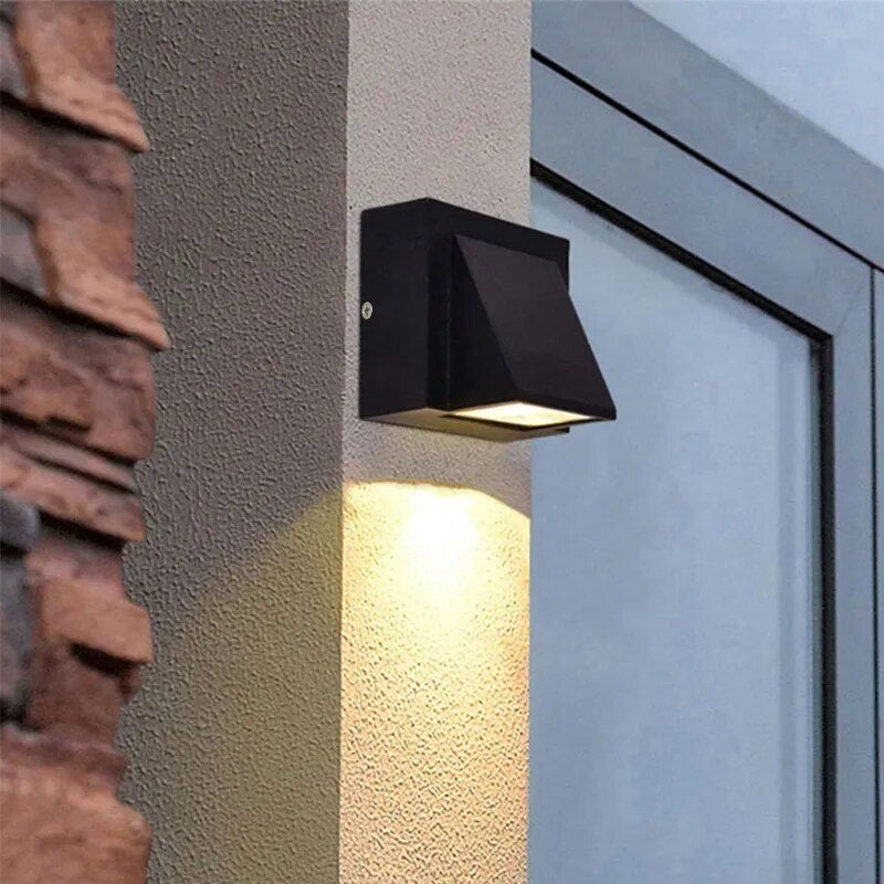 LED-Wandleuchte Im Freien – Stilvolle Beleuchtung Für Terrassen 0