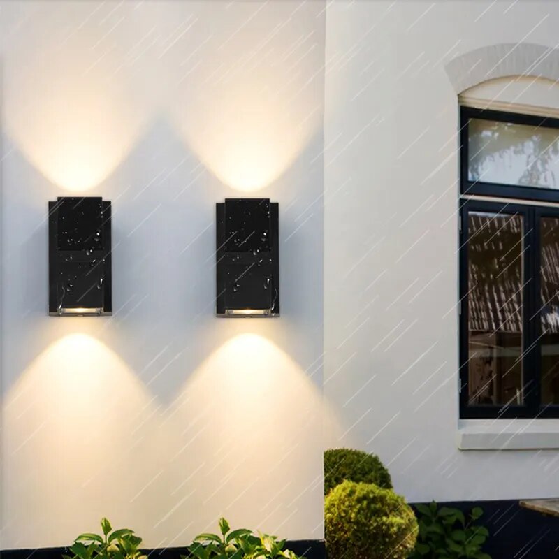 LED-Wandleuchte Im Freien – Stilvolle Beleuchtung Für Terrassen 2