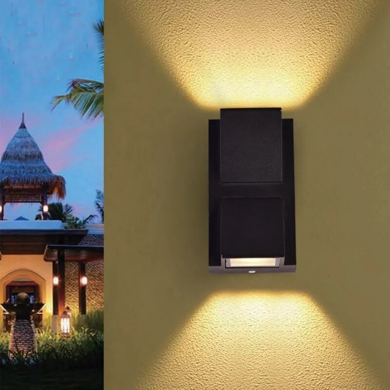 LED-Wandleuchte Im Freien – Stilvolle Beleuchtung Für Terrassen 3