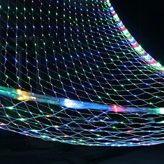 **LED-Weihnachtslichter Netzförmig** – Stimmungsvolles Licht für Drinnen und Draußen 1