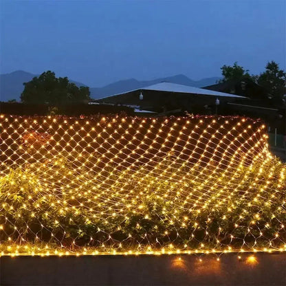 **LED-Weihnachtslichter Netzförmig** – Stimmungsvolles Licht für Drinnen und Draußen 2