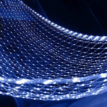 **LED-Weihnachtslichter Netzförmig** – Stimmungsvolles Licht für Drinnen und Draußen 4