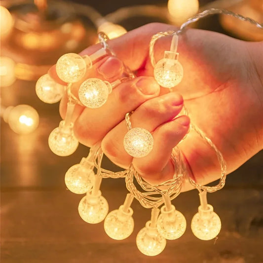 LED Bubble Ball Lichterkette – Gemütliche Stimmung für Jeden Anlass 0