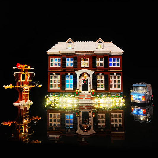 LED Licht Kit Für Lego Home Alone Kevin 21330 – Brillante Beleuchtung Für Kreative Modelle 0