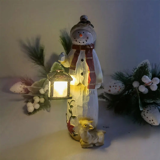 LED Licht Schneemann Ornament – Festliche Gartenbeleuchtung für Weihnachten 1