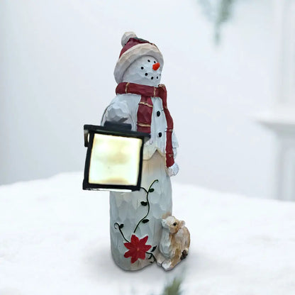 LED Licht Schneemann Ornament – Festliche Gartenbeleuchtung für Weihnachten 3
