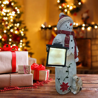 LED Licht Schneemann Ornament – Festliche Gartenbeleuchtung für Weihnachten 4