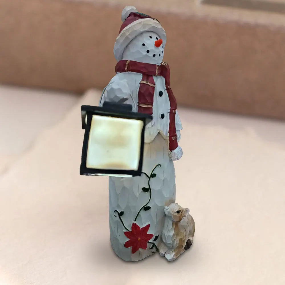 LED Licht Schneemann Ornament – Festliche Gartenbeleuchtung für Weihnachten 5