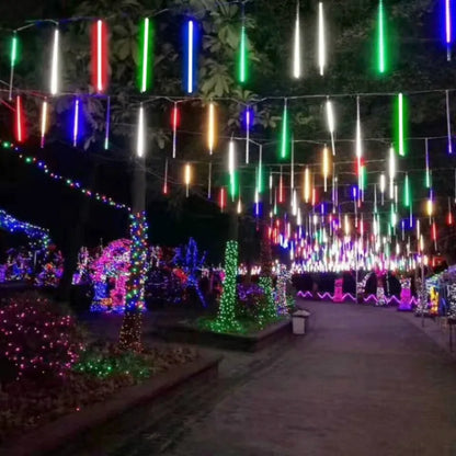 LED Meteor Dusche Regen Lichter – Atemberaubende Lichtshow für Feste im Freien 1
