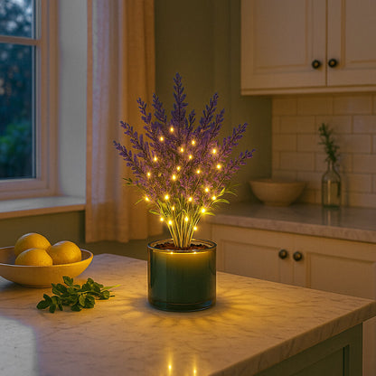 LED Tischlampe Lavendel-Traum – Beruhigendes Licht Für Ihr Zuhause 3