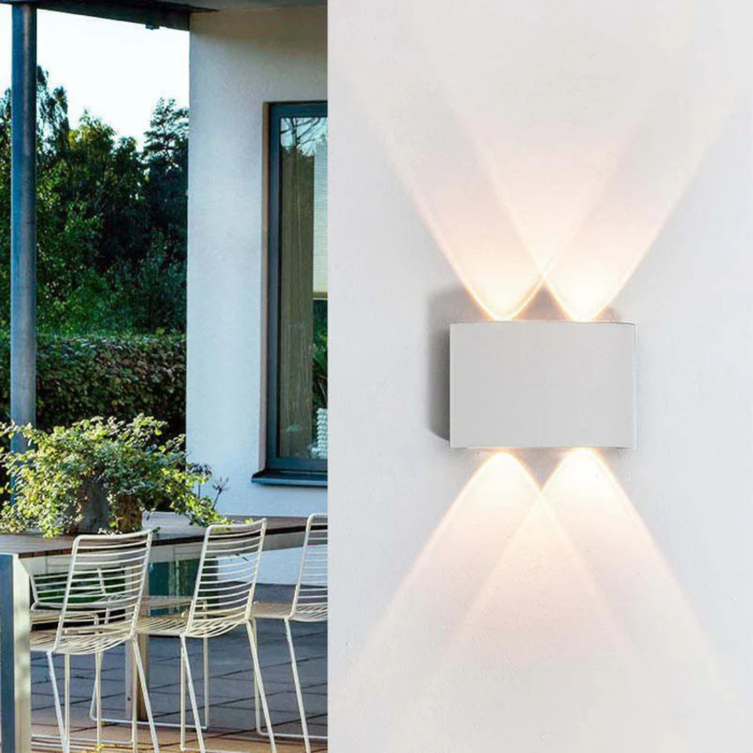 **LED Wandlampe Stralix – Stilvolle Beleuchtung für Innen und Außen** 1