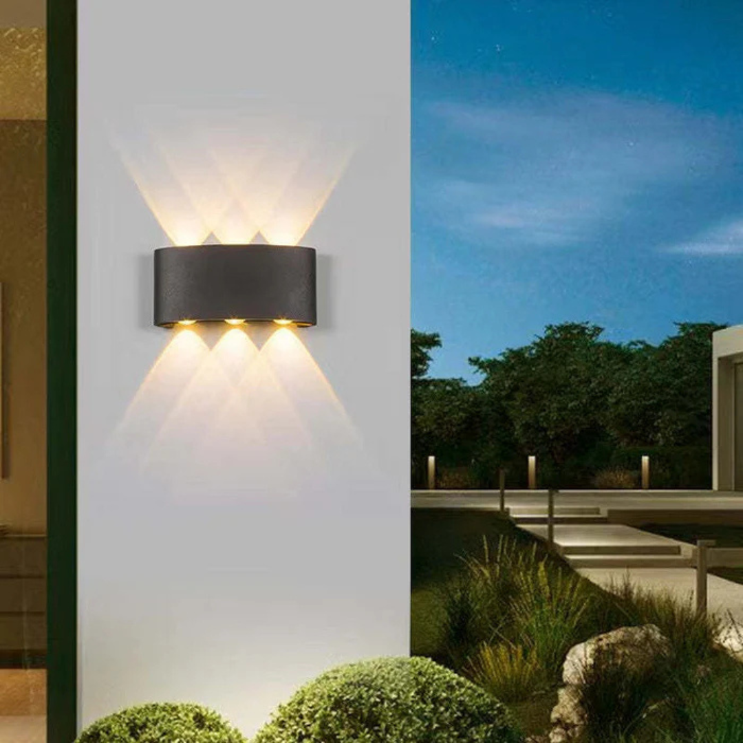 **LED Wandlampe Stralix – Stilvolle Beleuchtung für Innen und Außen** 2