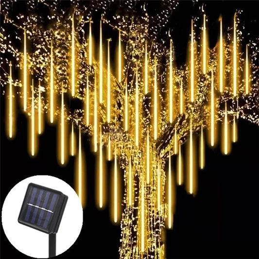 LUMIMETEOR Solar-LED-Meteorschauerlichter – Zauberhafte Lichtspiele Für Ihren Garten 1