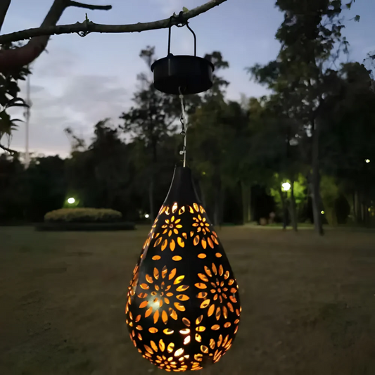 **LUXE SCHWARZE SOLAR AUSSENLAMPE – Stilvolle Beleuchtung für Ihren Garten** 1