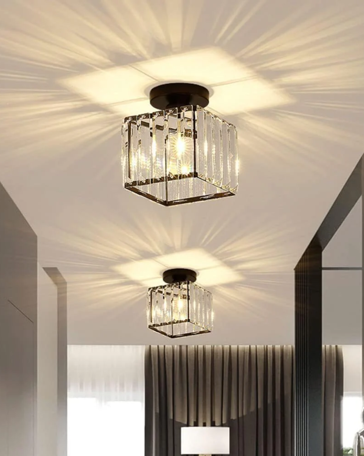 La Prismatique Deckenlampe – Elegante Beleuchtung Mit Warmem Licht