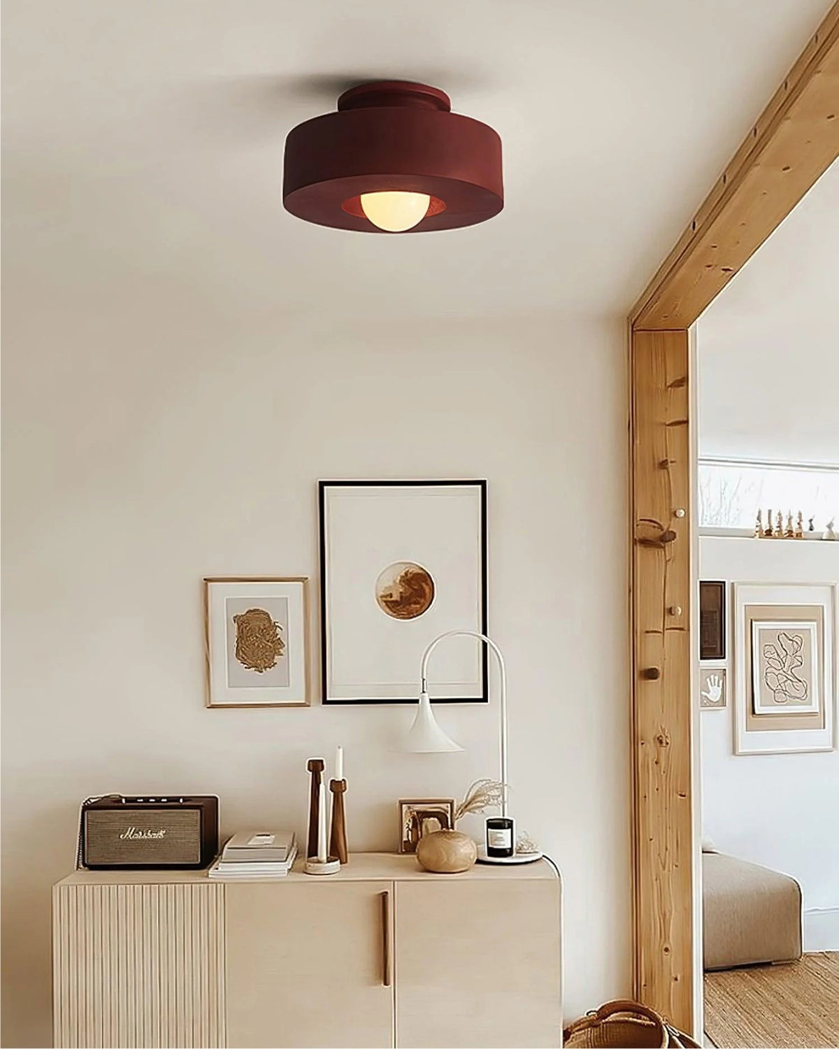 Le Cercle Wabi-sabi Deckenlampe – Minimalistisches Design Mit Warmem Licht