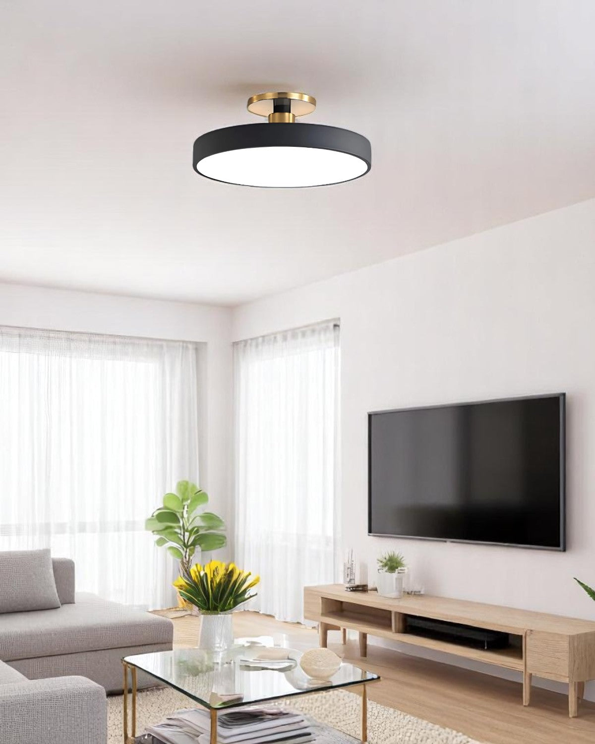 Cercle Élégant Deckenlampe – Stilvolles Design mit Eleganter Atmosphäre