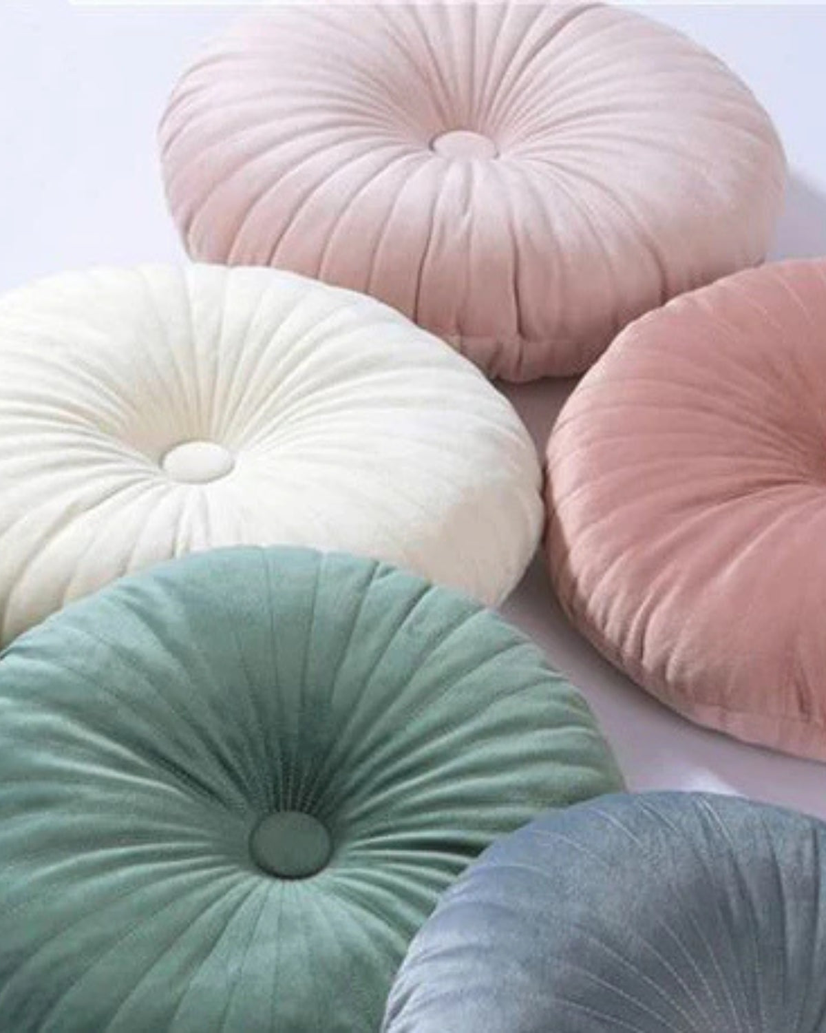 Le Rondelle – Luxuriöses Rundes Samtkissen Für Eleganz - Vielseitiges Design Für Stil Und Komfort 4