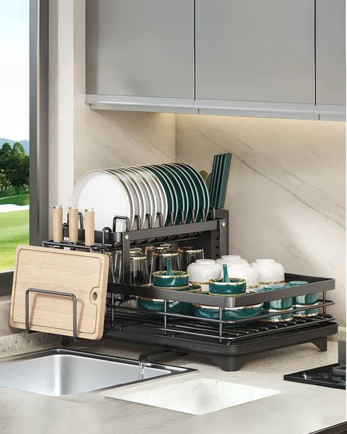 Le Séchateur Geschirrtrockner Edelstahl – Stilvolle Lösung Für Ihre Aufgeräumte Küche 1