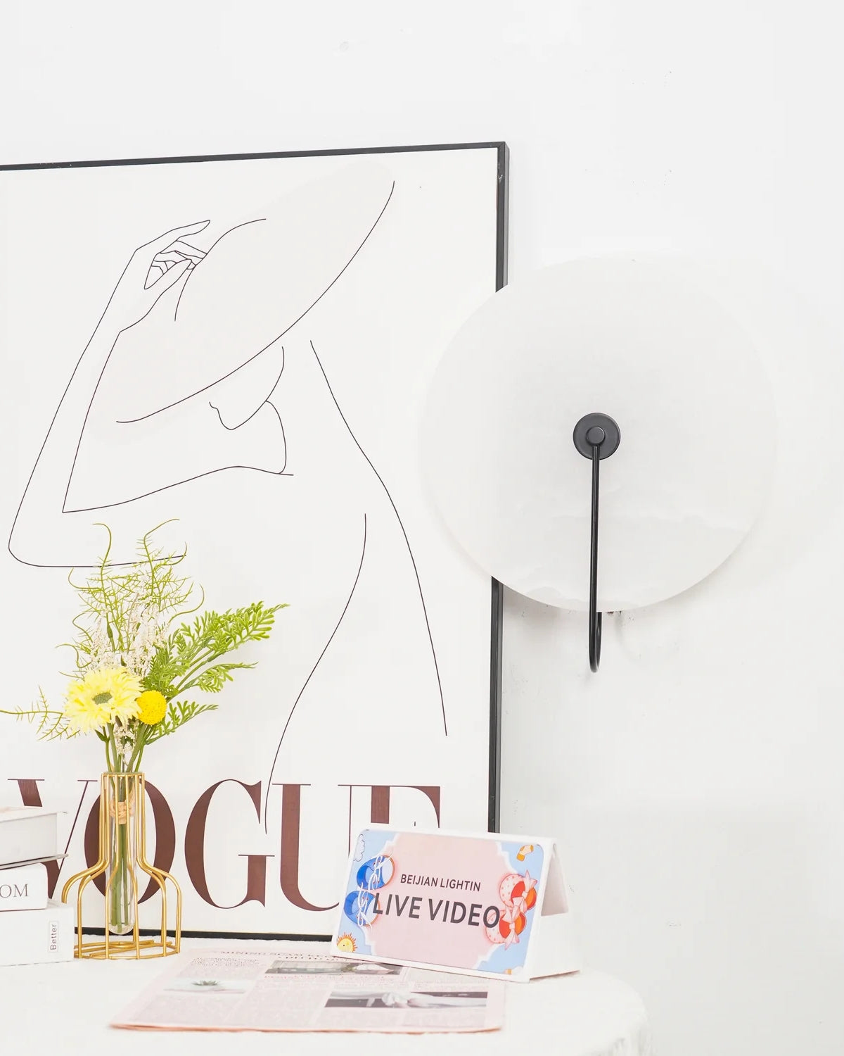 Le Véritas Alabaster-Wandleuchte – Stilvolles Warmes Licht für Ihr Zuhause 1