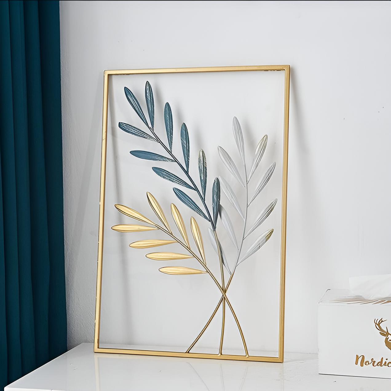 Leafy Luxe Wandkunst – Natürliche Schönheit für Ihr Zuhause 8