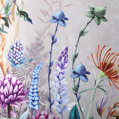 Lila Blumen Bettbezug Set – Künstlerisches Ambiente Für Entspannende Nächte 4