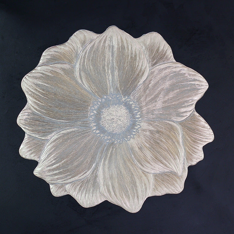 Lotusförmiges Abwaschbares Tischset – Elegante Tischdekoration Für Stilvolle Anlässe 0