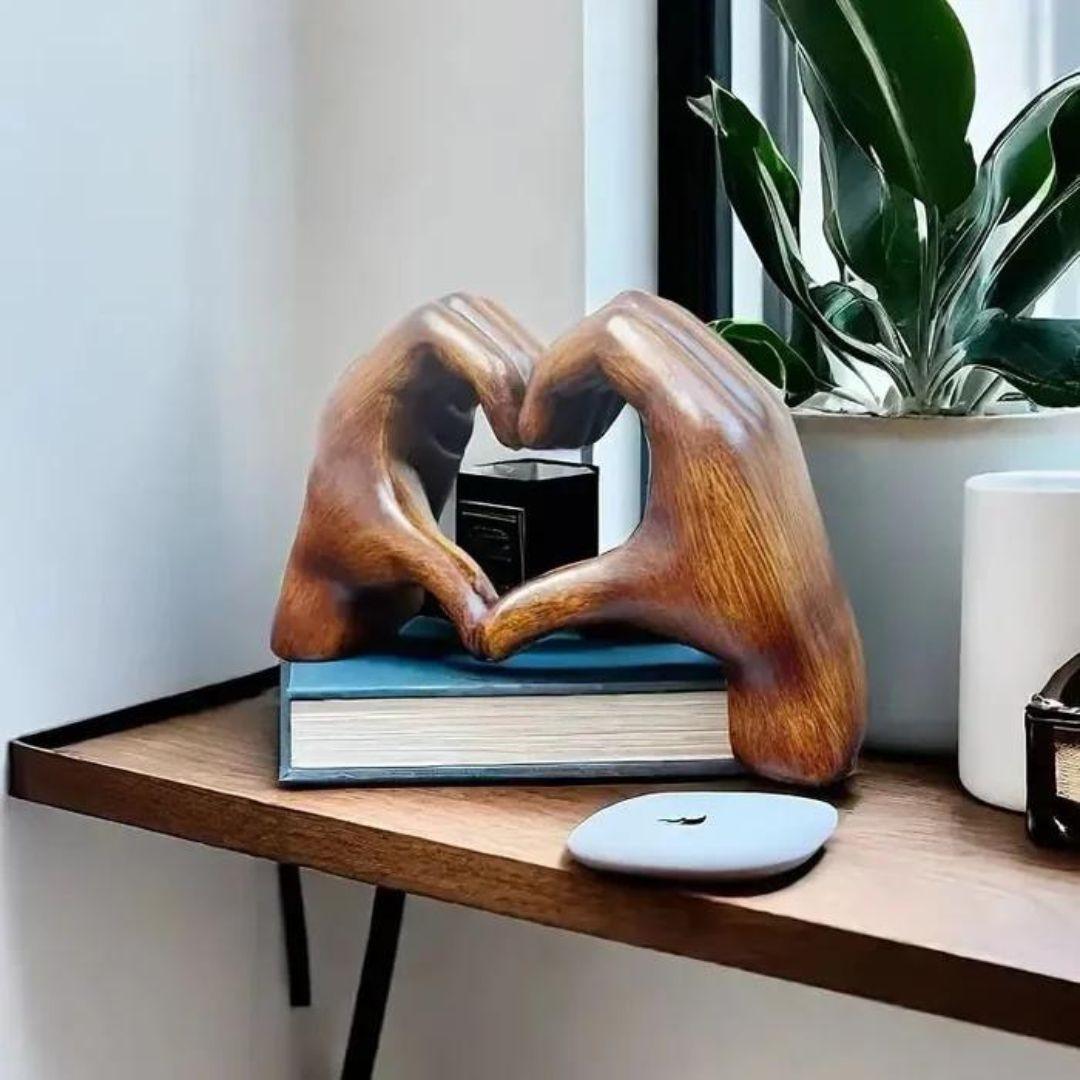 LoveSculpt Kunstdekoration – Handgefertigtes Holzstück mit Einzigartigem Charme 7