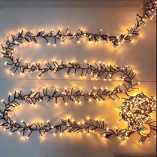 LumiBurst 25M 2000 LED-Cluster-Weihnachtslichter – Wasserdicht für Festliche Außenbeleuchtung 1