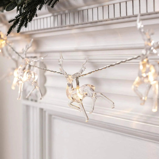 LumiDeer 1,5 m LED-Rentier-Weihnachtslichter – Charmante Beleuchtung für Festliche Anlässe 1