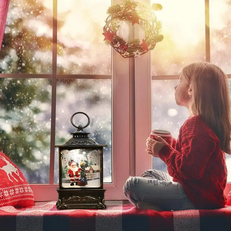 LumiGlobe Beleuchtete Schneelaterne – Magische Winterlicht Atmosphäre 4