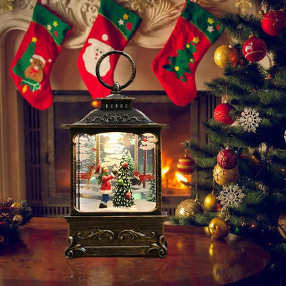 LumiGlobe Beleuchtete Schneelaterne – Magische Winterlicht Atmosphäre 8