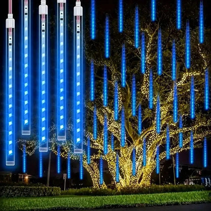 LumiRegen 50 cm LED-Sternschnuppen-Regen – Bezaubernde Lichtshow für Festliche Momente 1