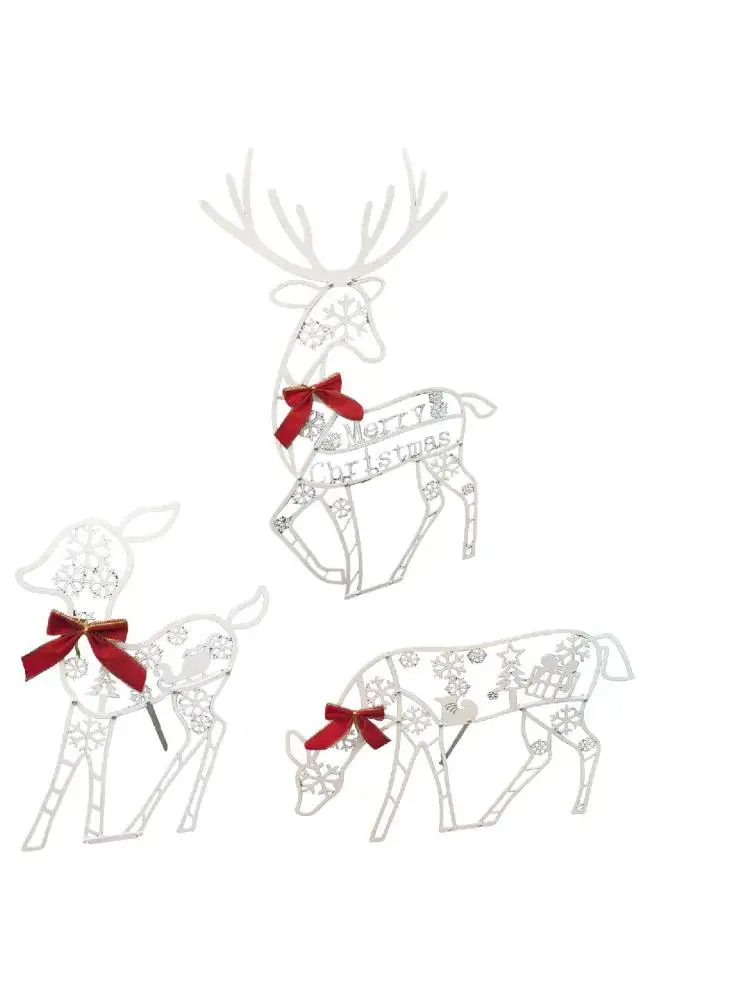 LumiRein LED Rentier Familie – Festliche Weihnachtsdeko Für Drinnen Und Draußen 7