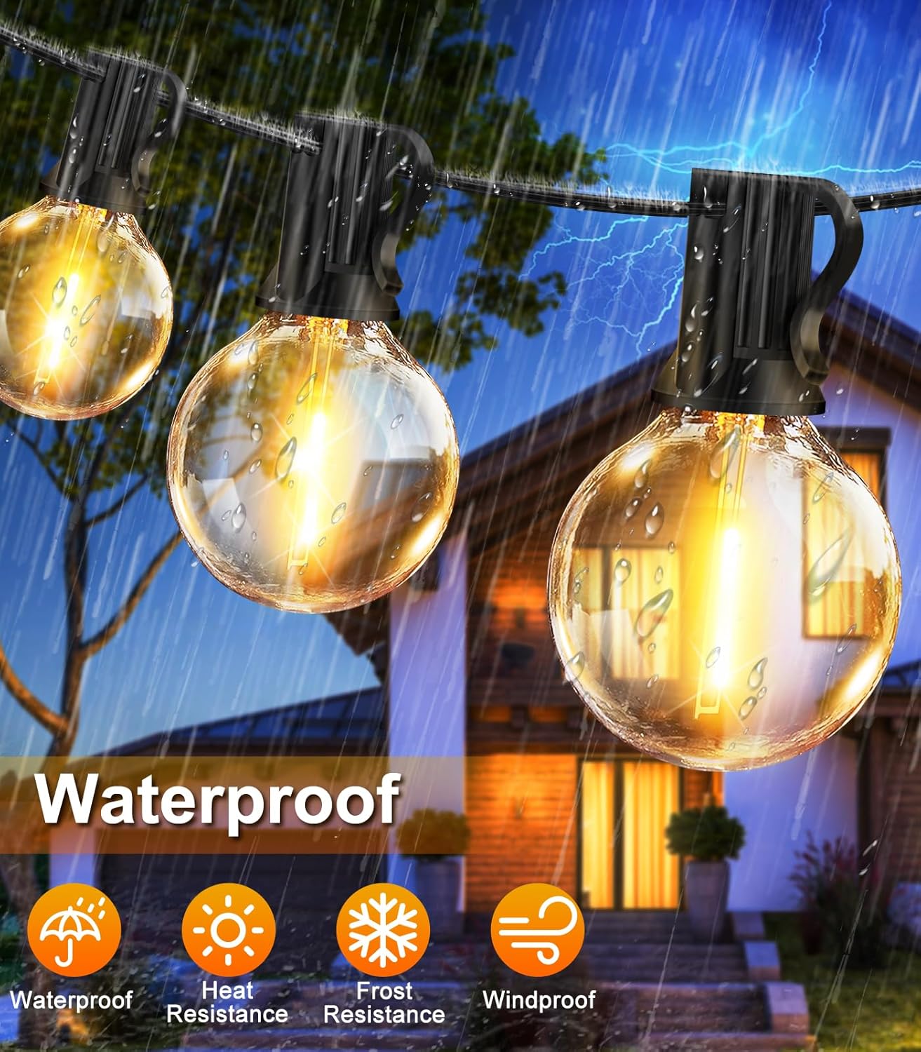 LumiSolar G40 Solar-Lichterkette – Energieeffiziente Beleuchtung Für Ihren Garten 3