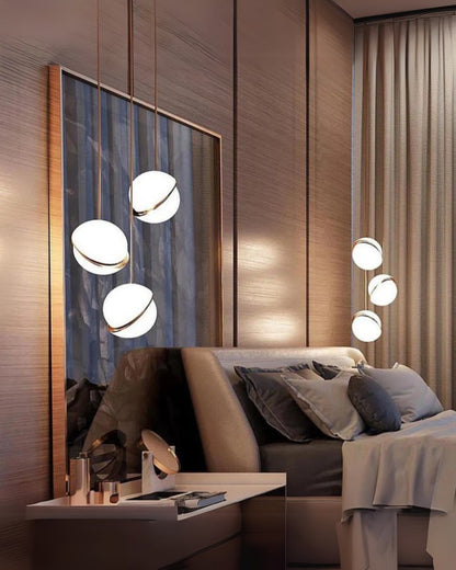 **Luminelle Elegante Kugel-Hängelampe** – Zeitloses Minimalistisches Design 1