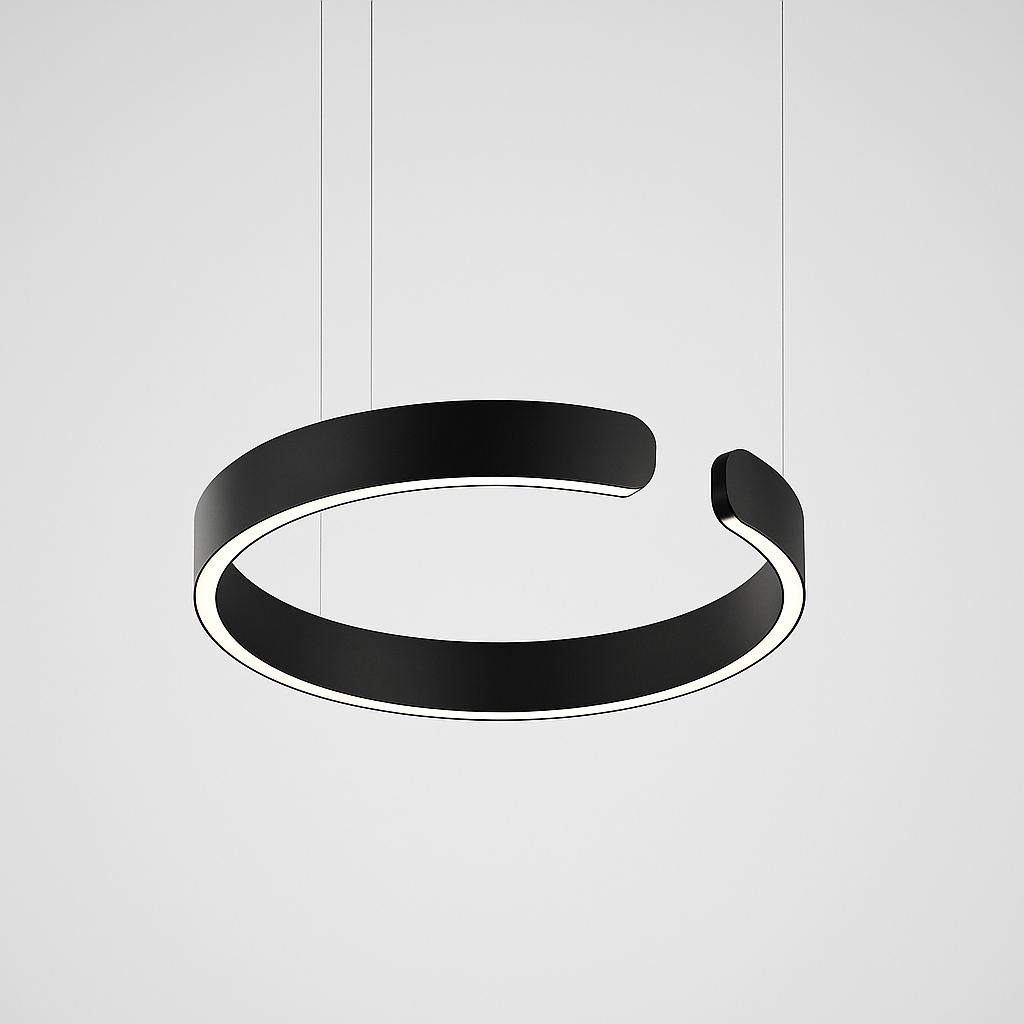 LuxeNova Pendelleuchte LED Rund – Stilvolle Hängelampe Für Jedes Ambiente 0
