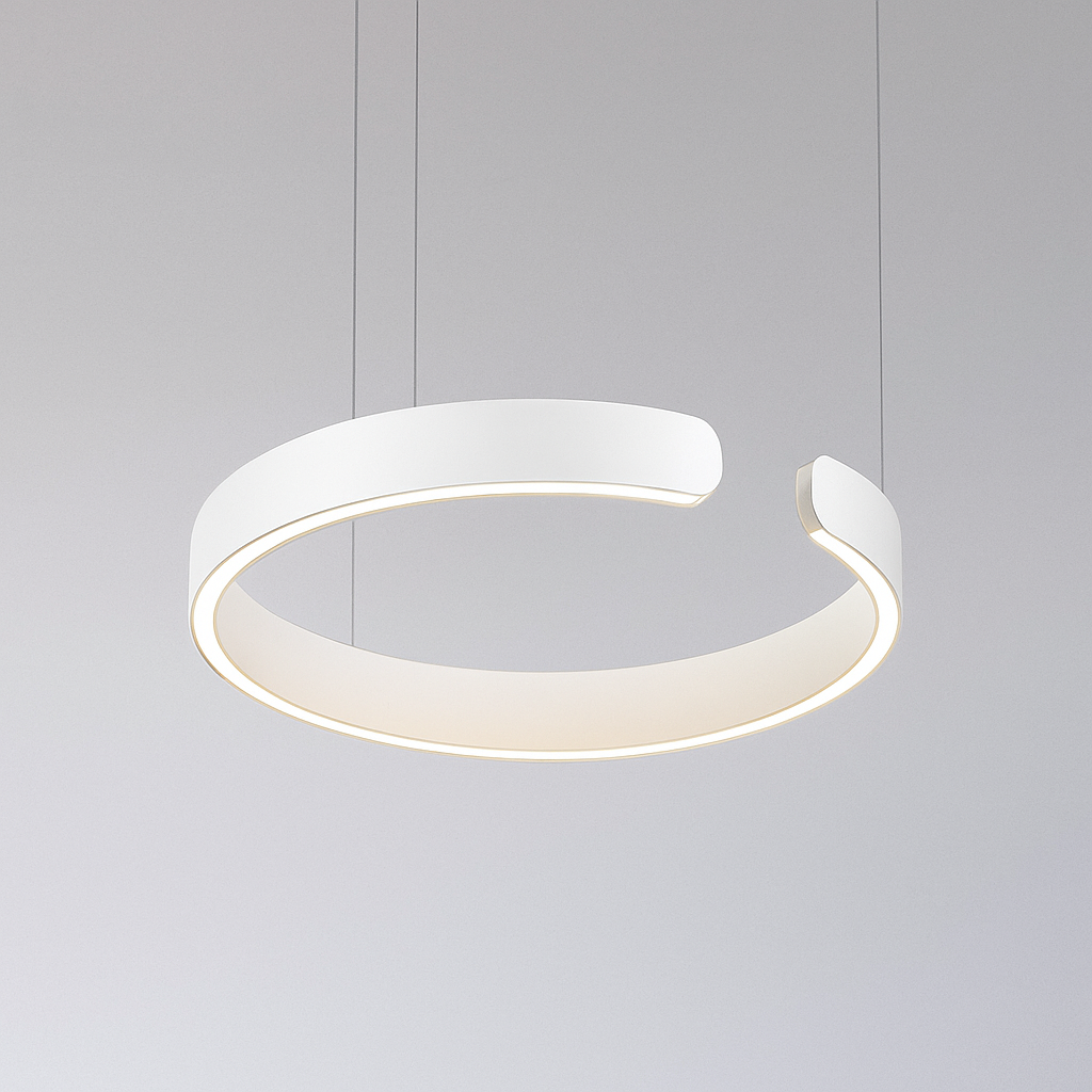 LuxeNova Pendelleuchte LED Rund – Stilvolle Hängelampe Für Jedes Ambiente 10