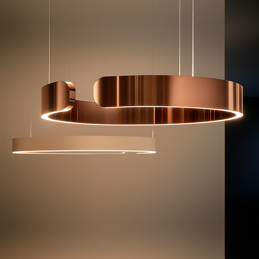 LuxeNova Pendelleuchte LED Rund – Stilvolle Hängelampe Für Jedes Ambiente 2